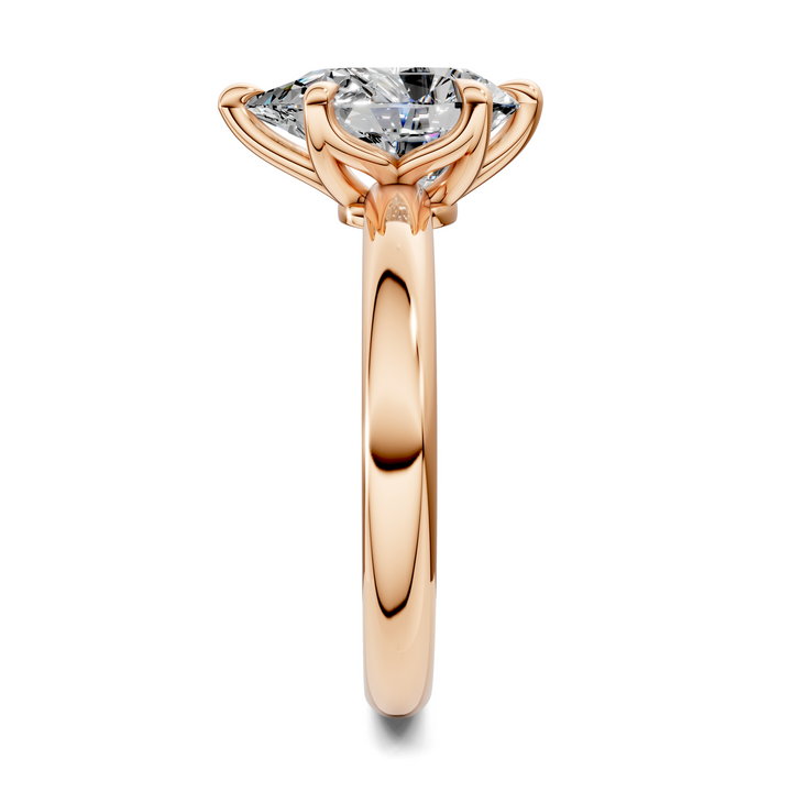 Leanne Floral Basket Ring