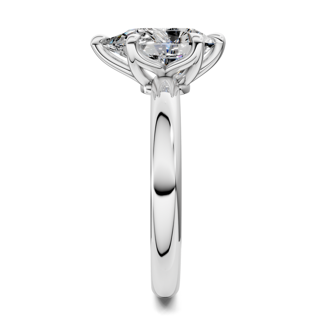 Leanne Floral Basket Ring