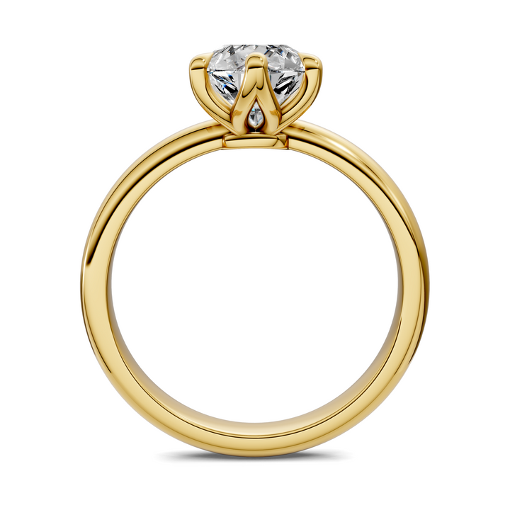 Leanne Floral Basket Ring