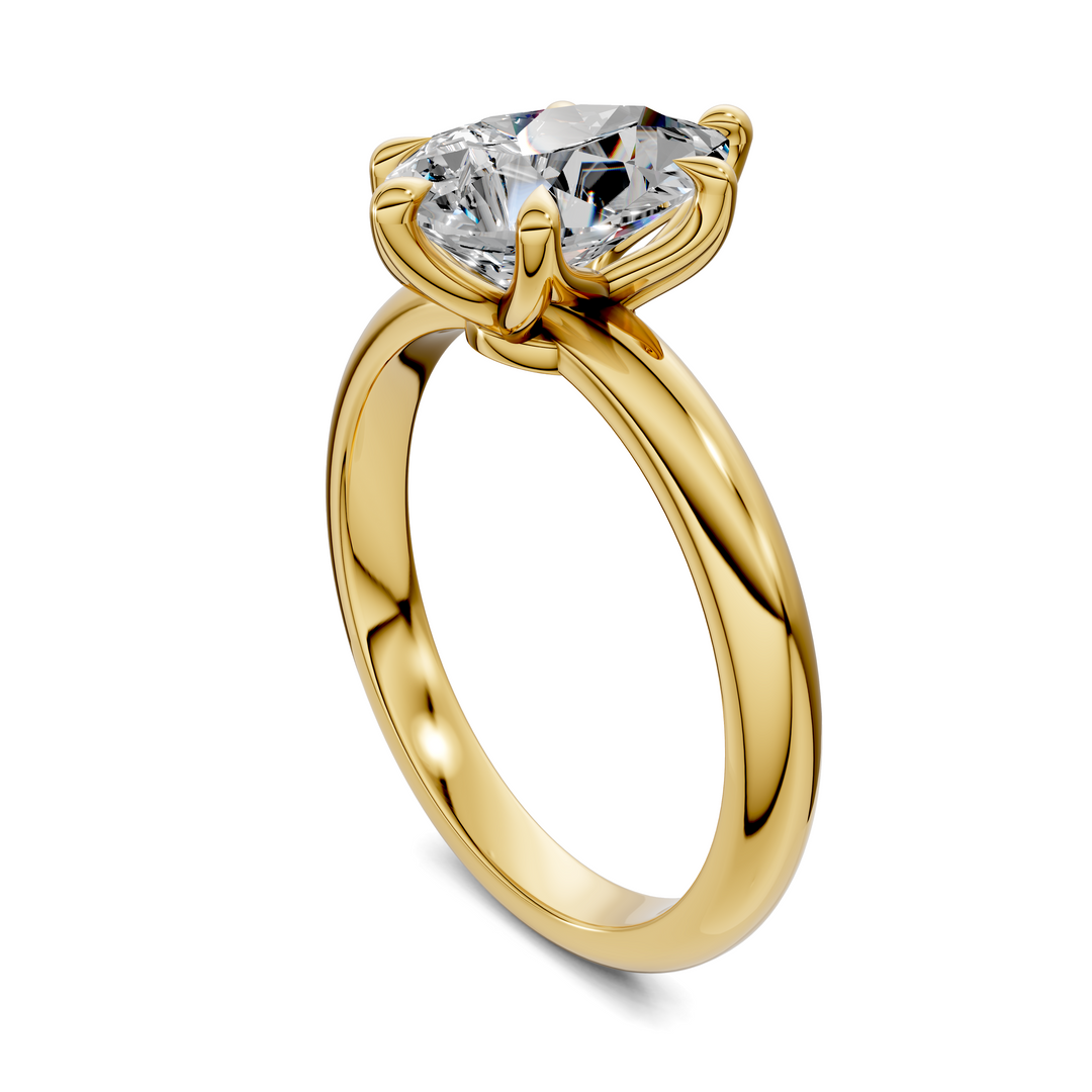Leanne Floral Basket Ring