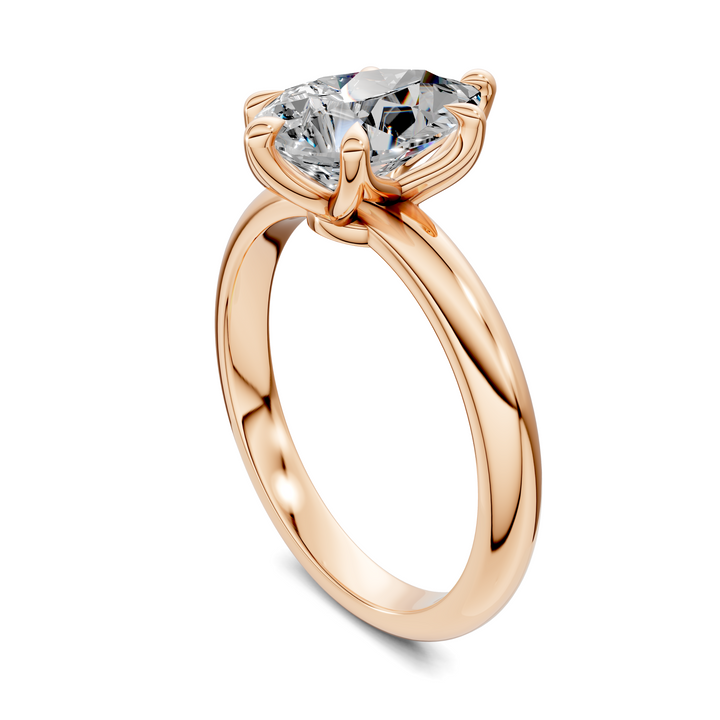 Leanne Floral Basket Ring