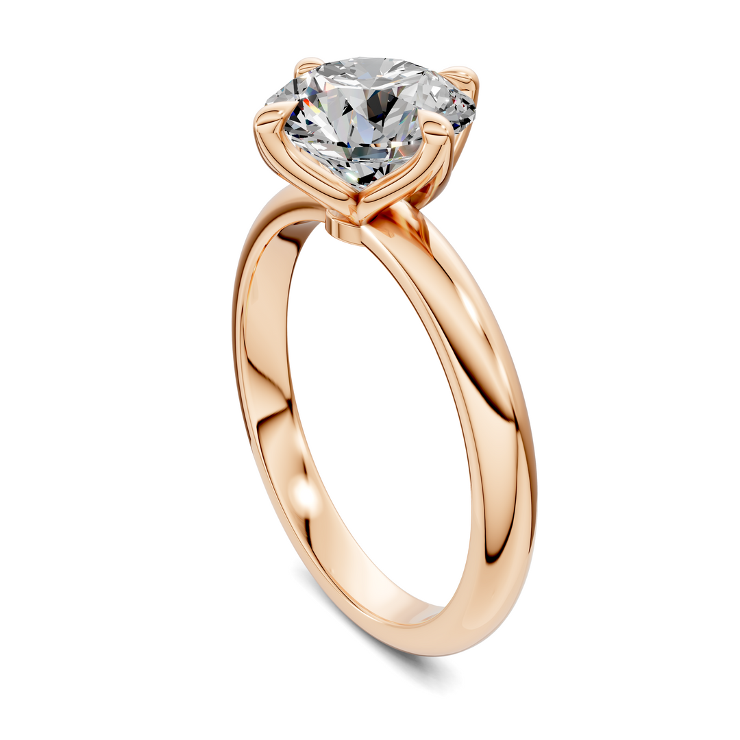 Leanne Floral Basket Ring