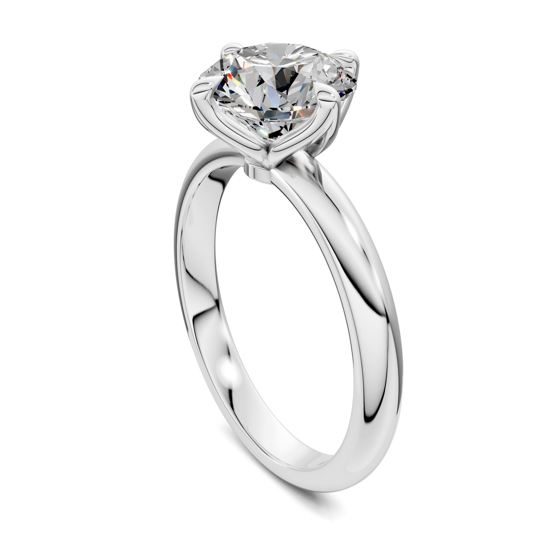 Leanne Floral Basket Ring