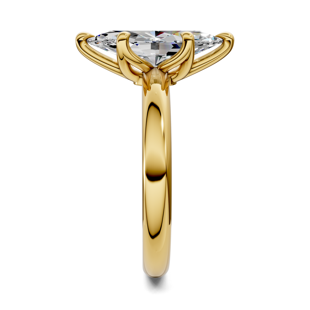 Leanne Floral Basket Ring