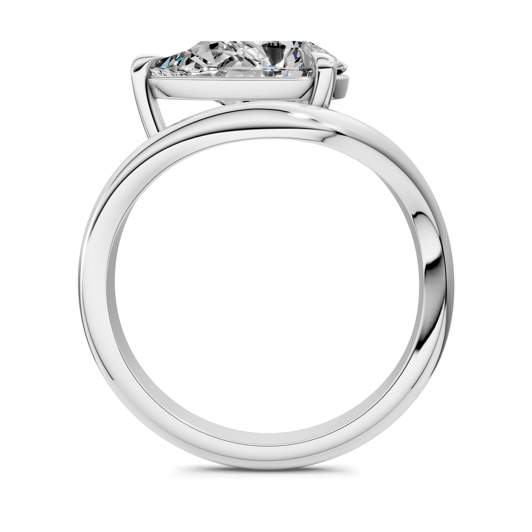 Amie East-West Sculptural Ring