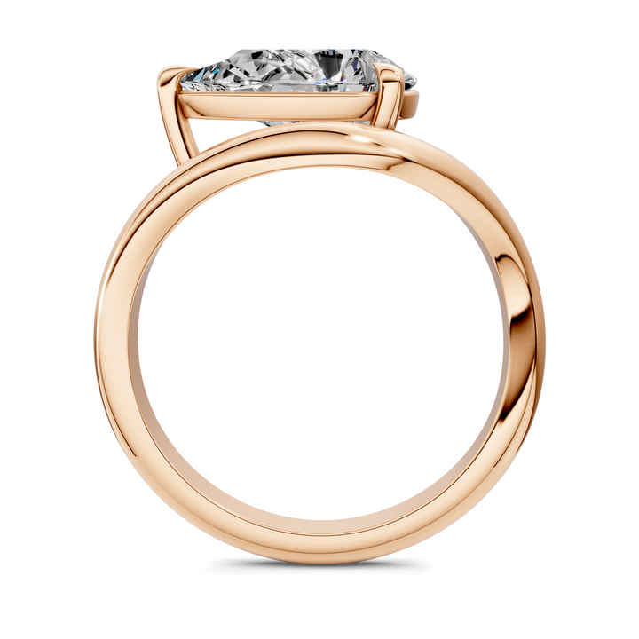 Amie East-West Sculptural Ring