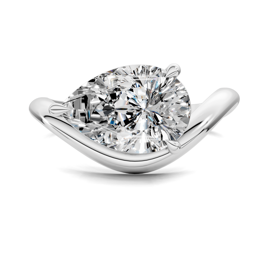 Amie East-West Sculptural Ring