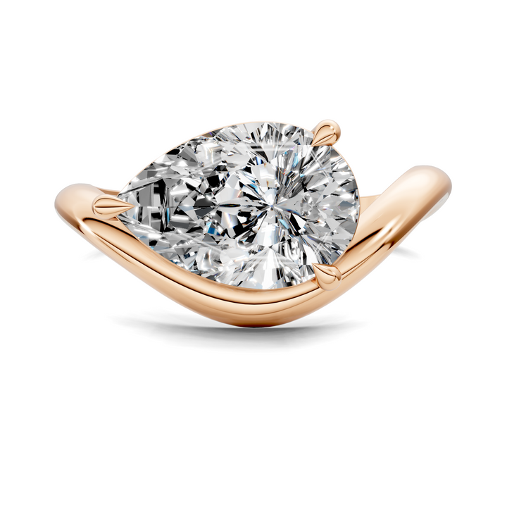 Amie East-West Sculptural Ring