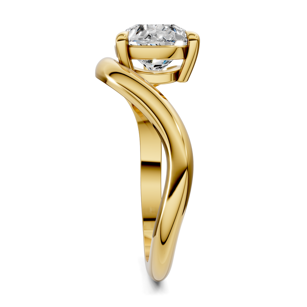 Amie East-West Sculptural Ring
