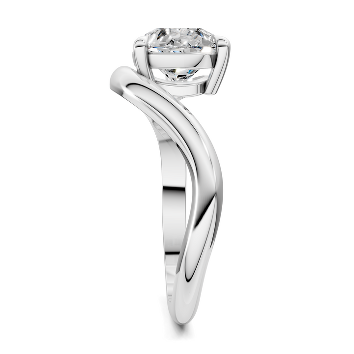 Amie East-West Sculptural Ring Setting