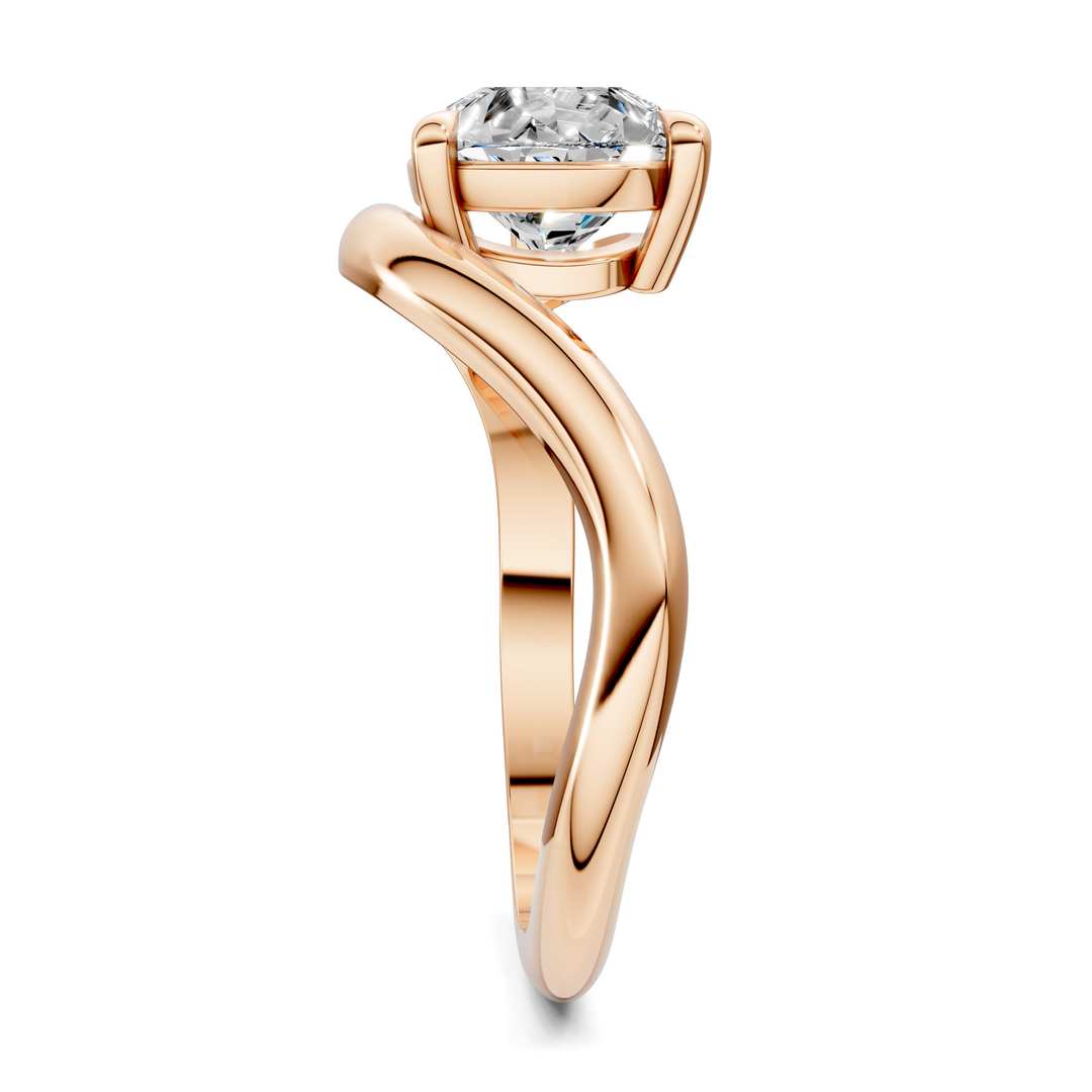 Amie East-West Sculptural Ring