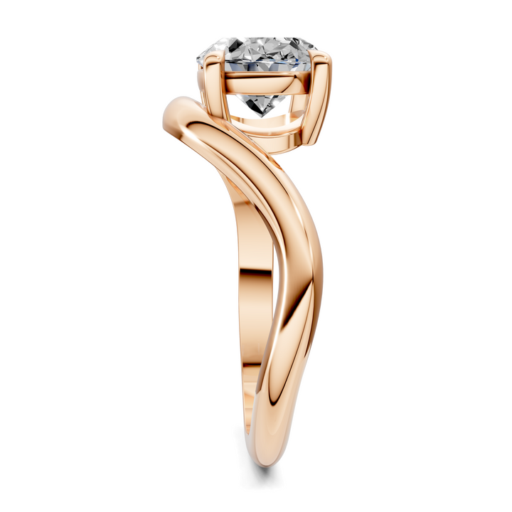 Amie East-West Sculptural Ring