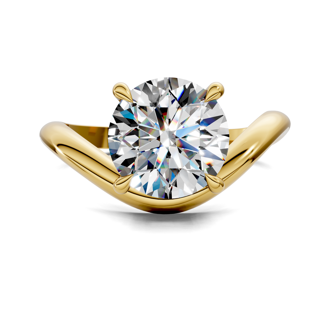 Amie East-West Sculptural Ring