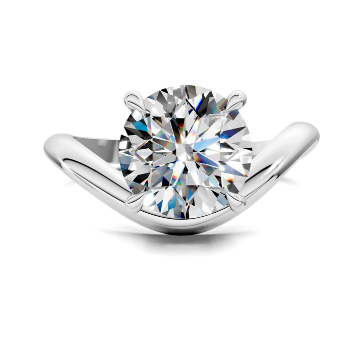 Amie East-West Sculptural Ring