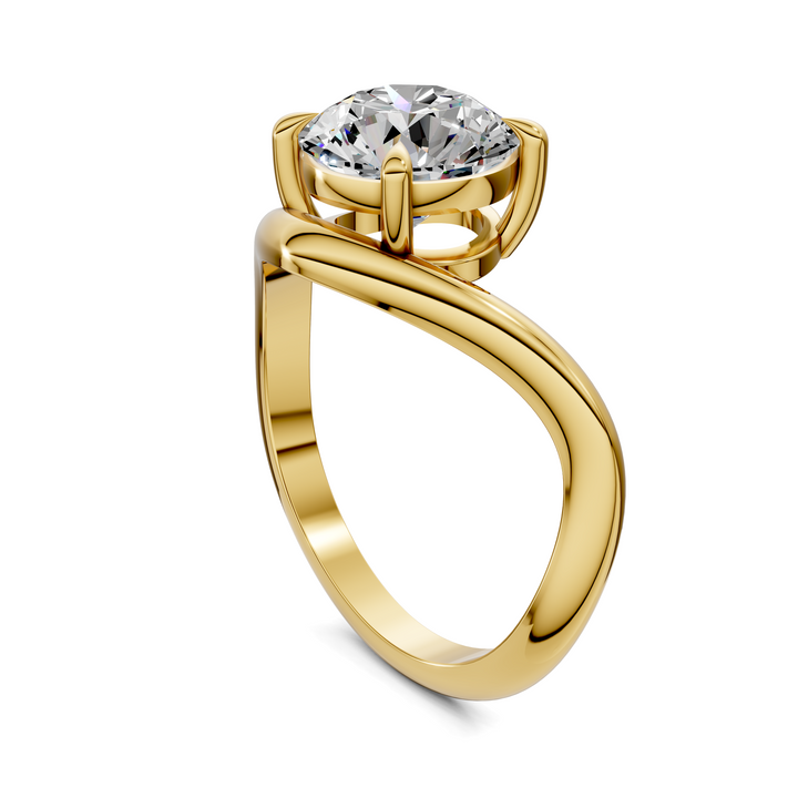Amie East-West Sculptural Ring