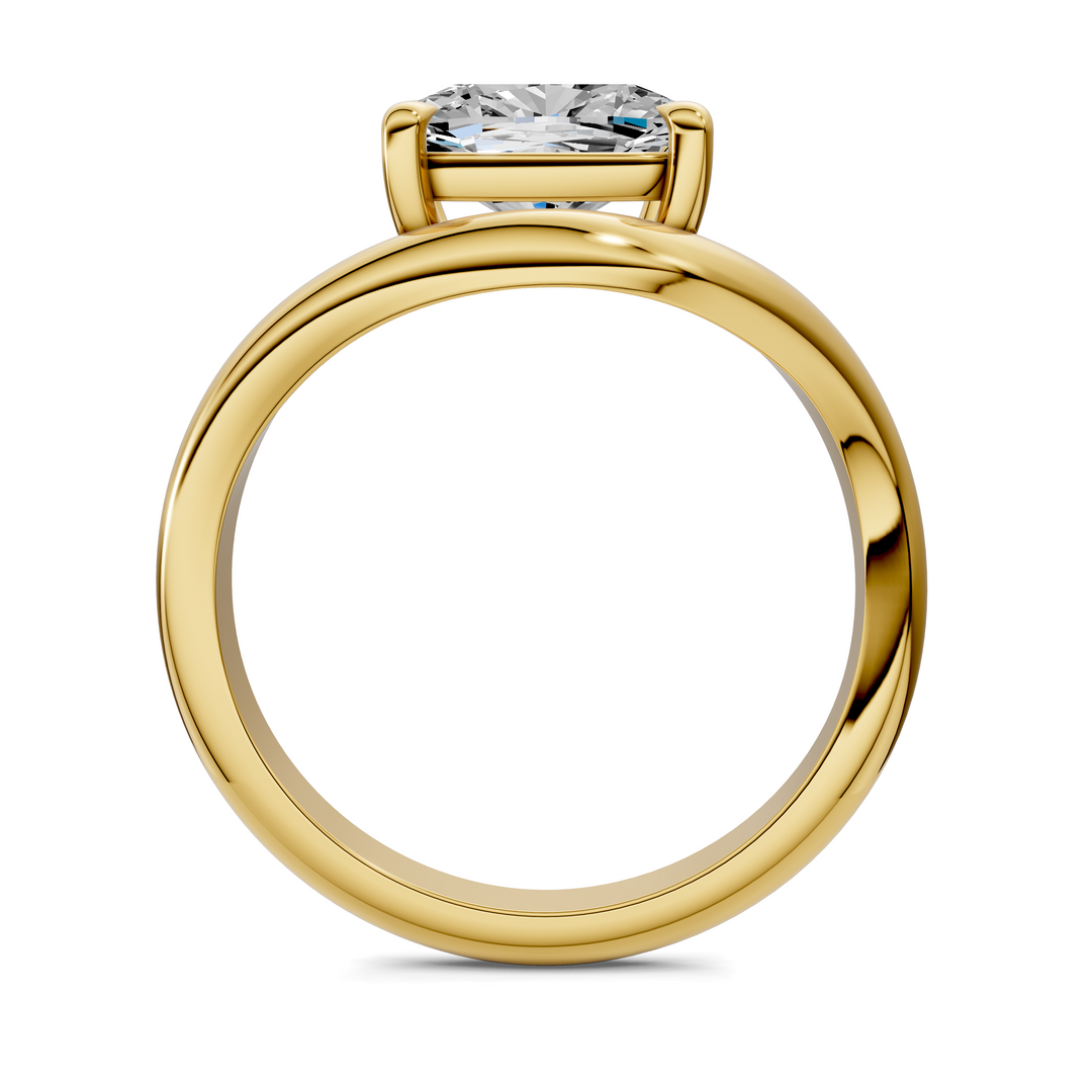 Amie East-West Sculptural Ring