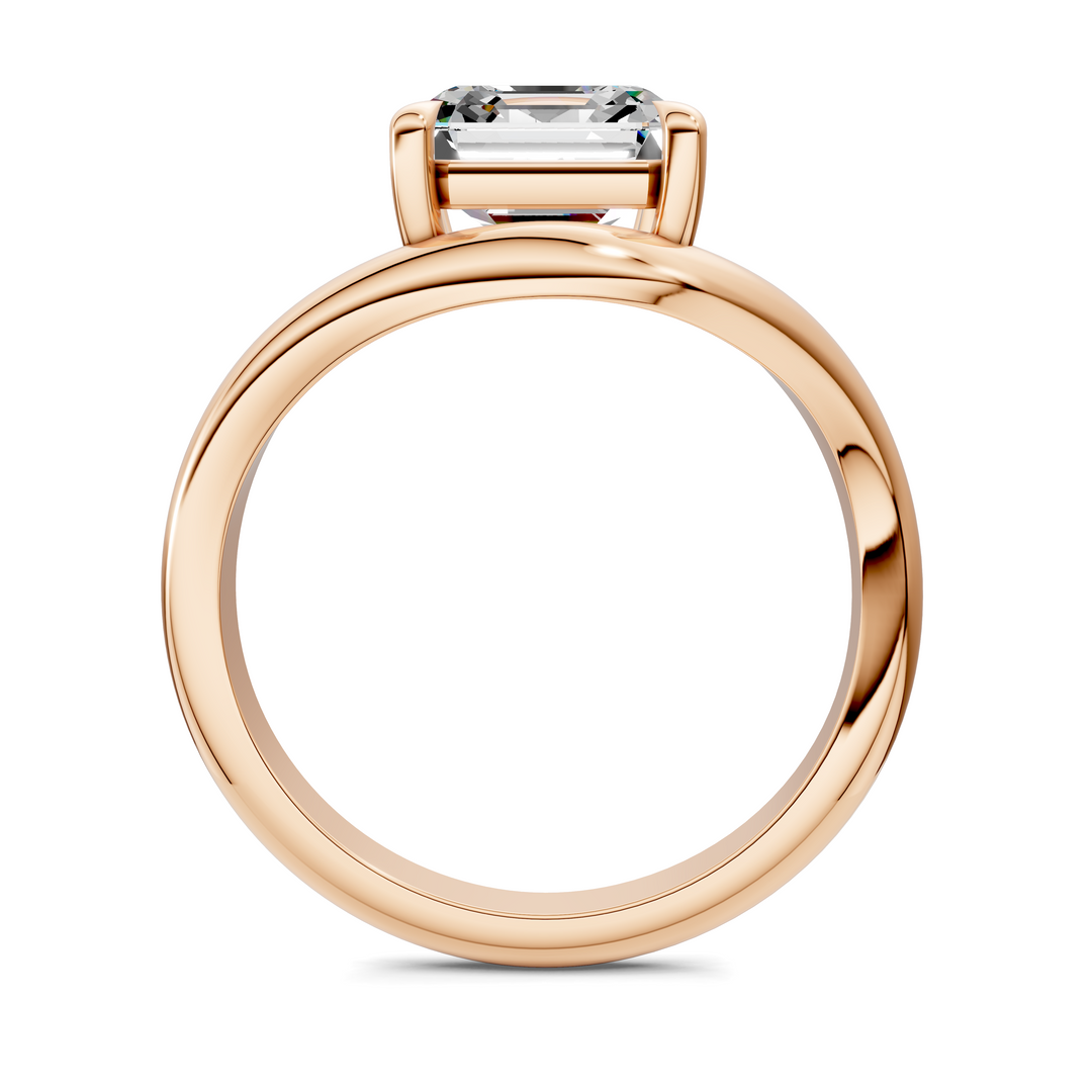 Amie East-West Sculptural Ring