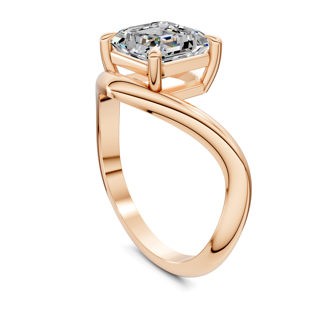 Amie East-West Sculptural Ring