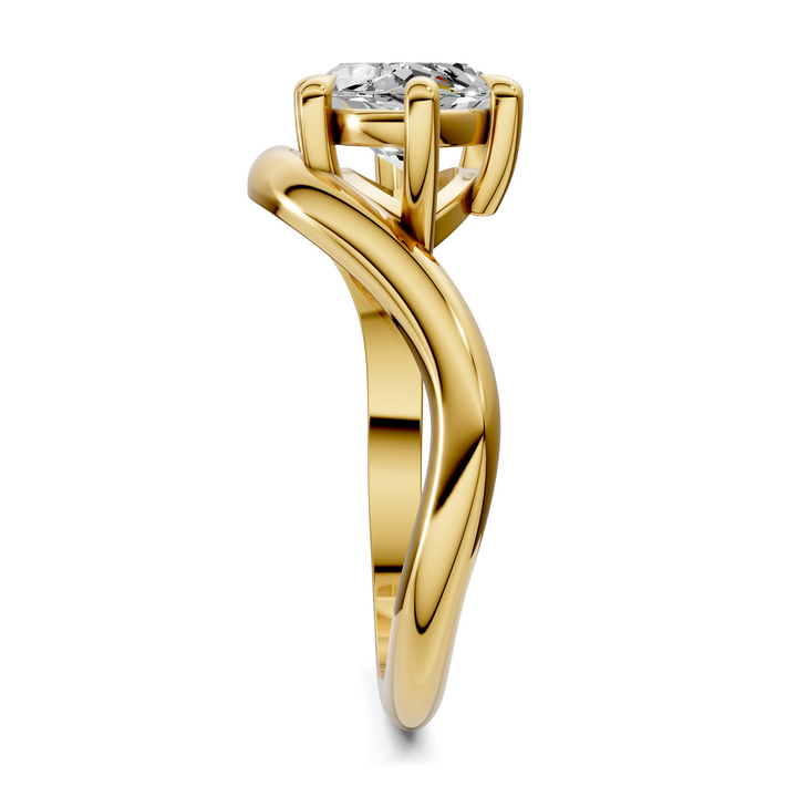 Amie East-West Sculptural Ring