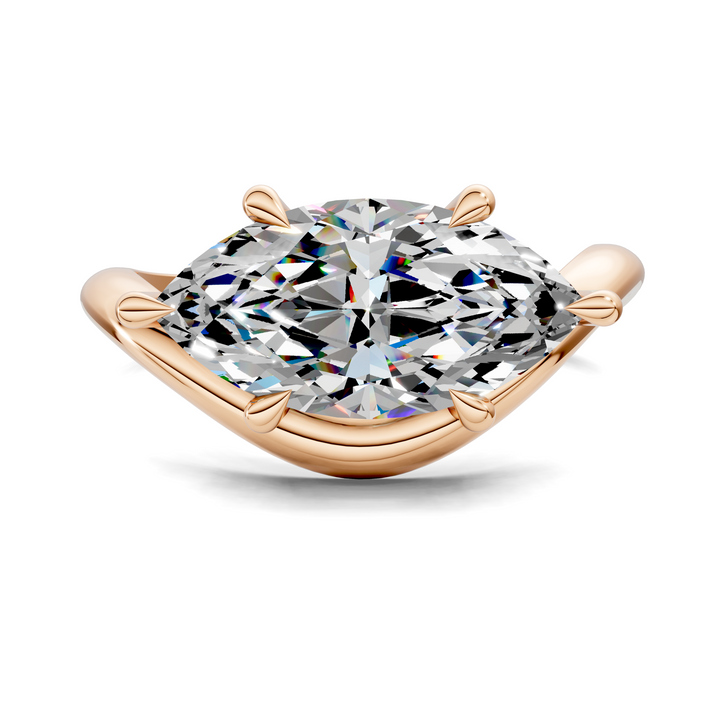 Amie East-West Sculptural Ring