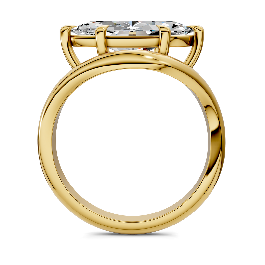 Amie East-West Sculptural Ring