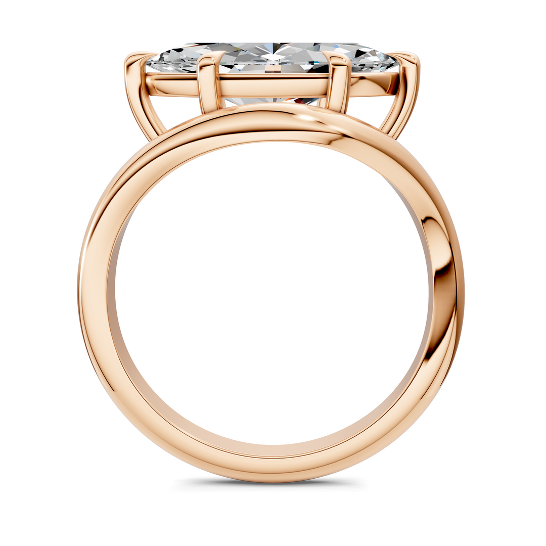 Amie East-West Sculptural Ring