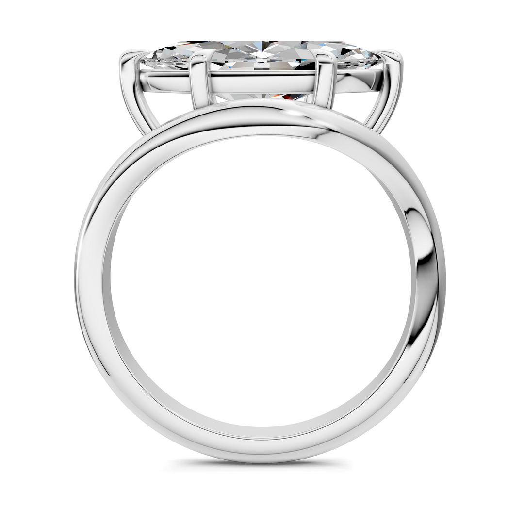 Amie East-West Sculptural Ring