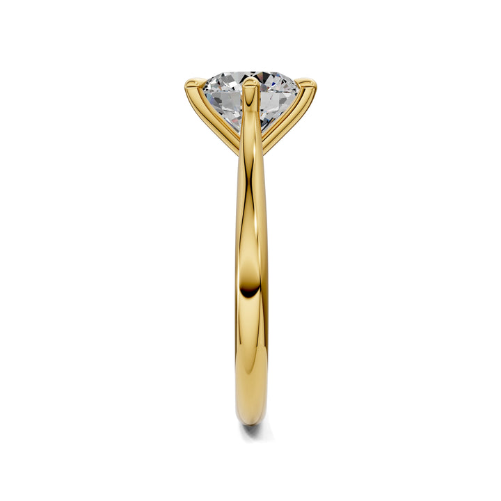 SA47 - Michelle Solitaire six prong Ring
