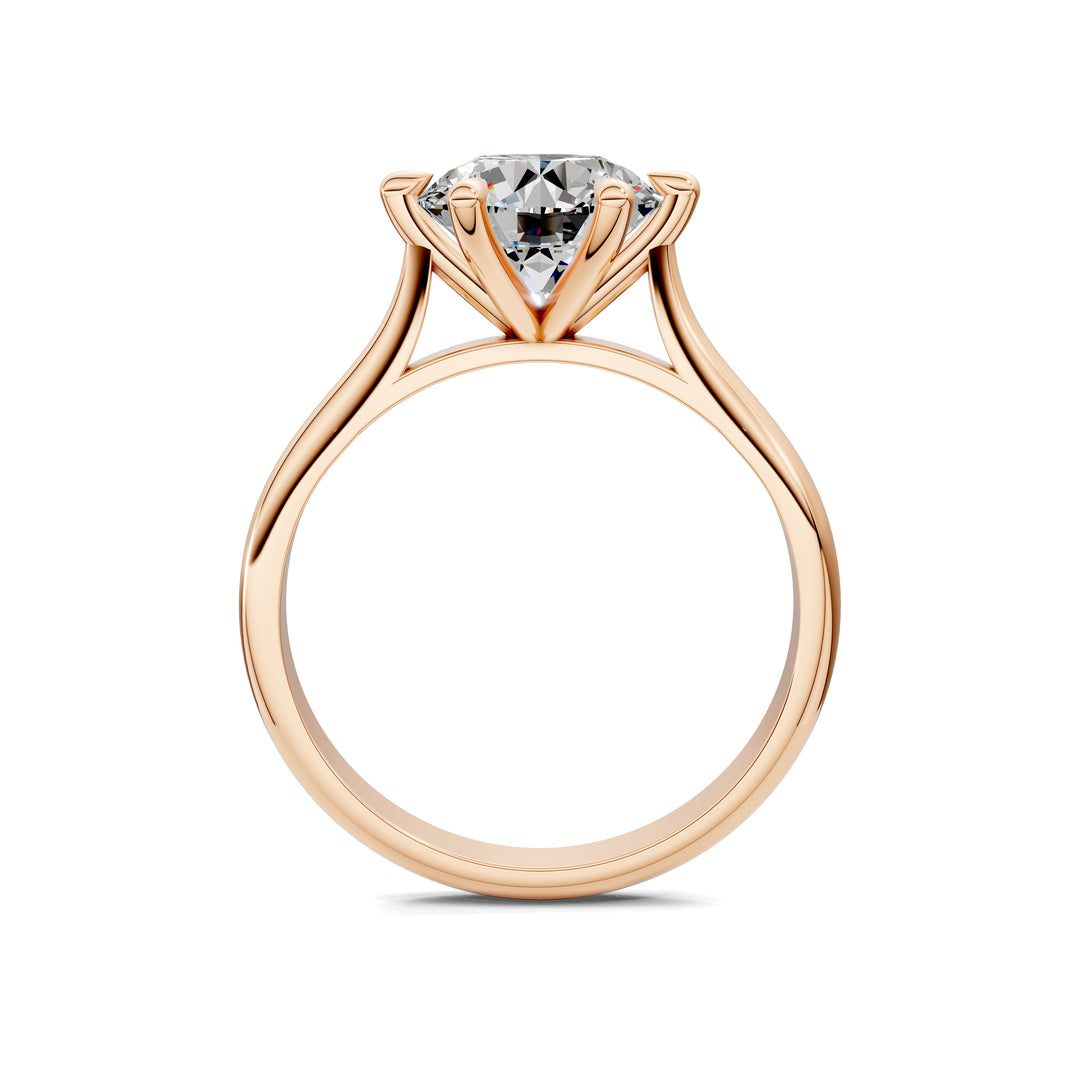 SA47 - Michelle Solitaire six prong Ring