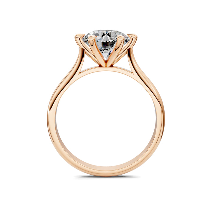 SA47 - Michelle Solitaire six prong Ring