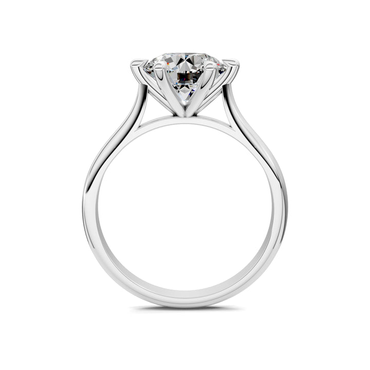 SA47 - Michelle Solitaire six prong Ring