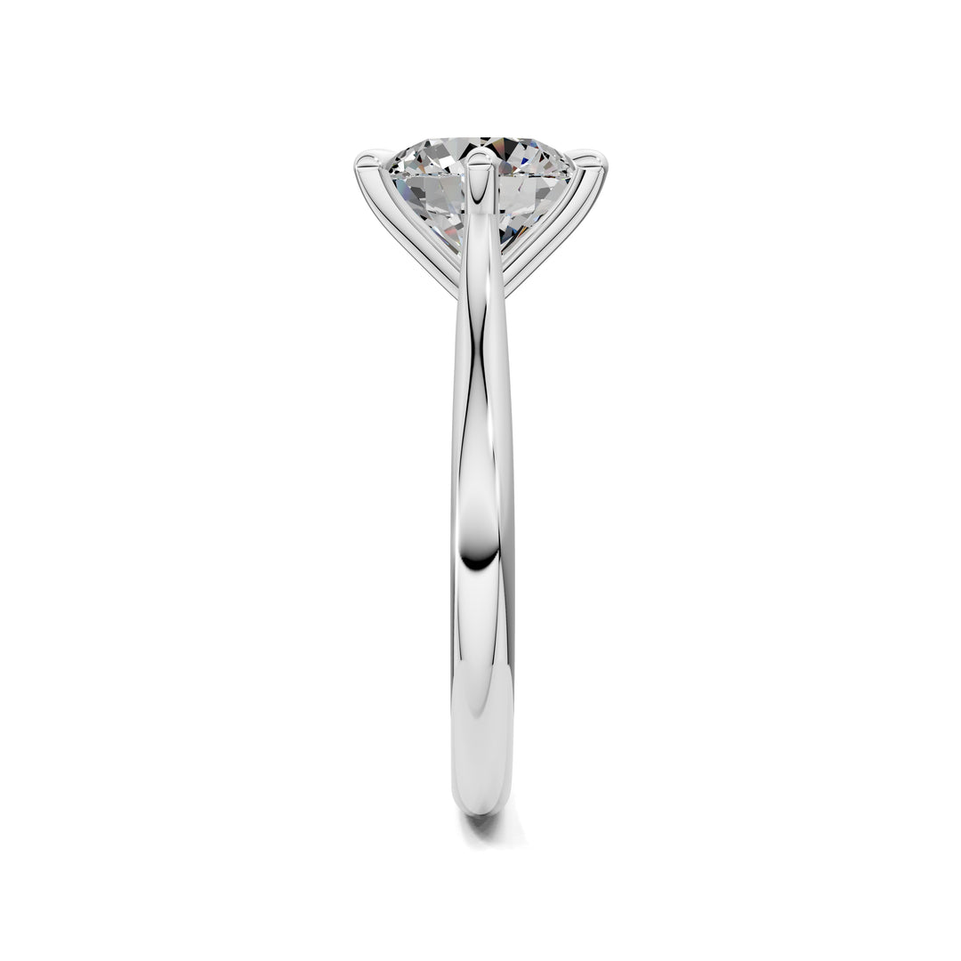 SA47 - Michelle Solitaire six prong Ring