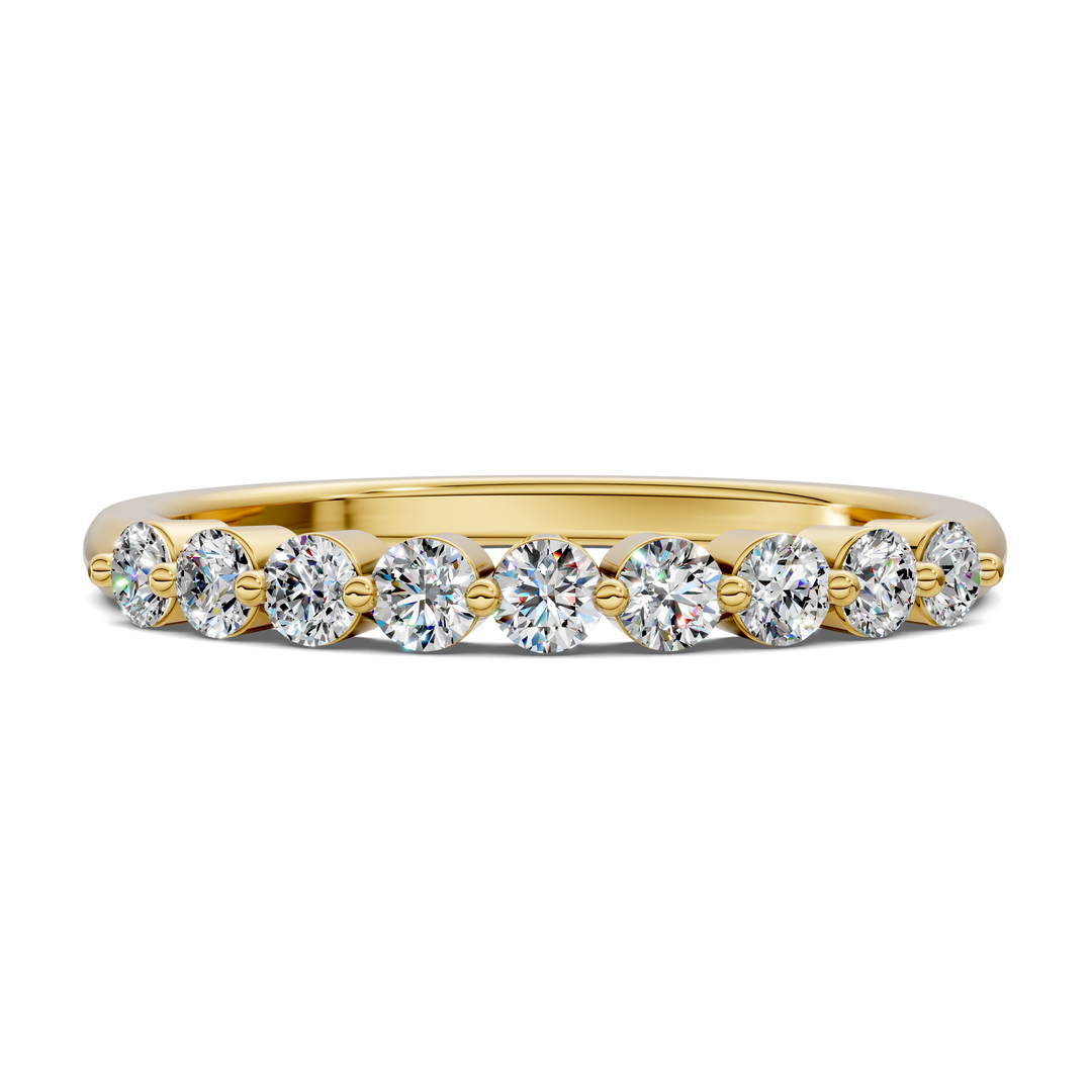 Brylee quarter eternity band