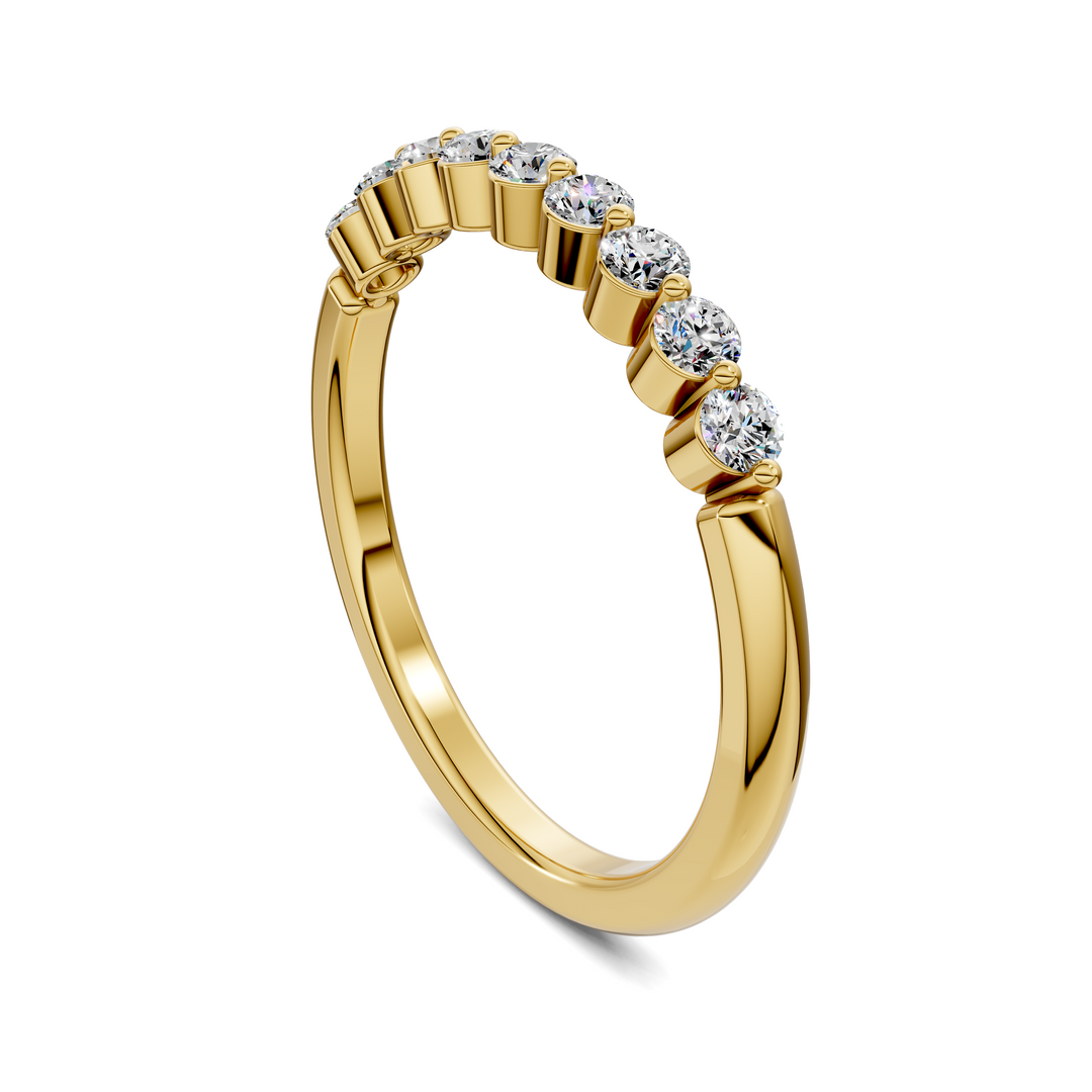 Brylee quarter eternity band