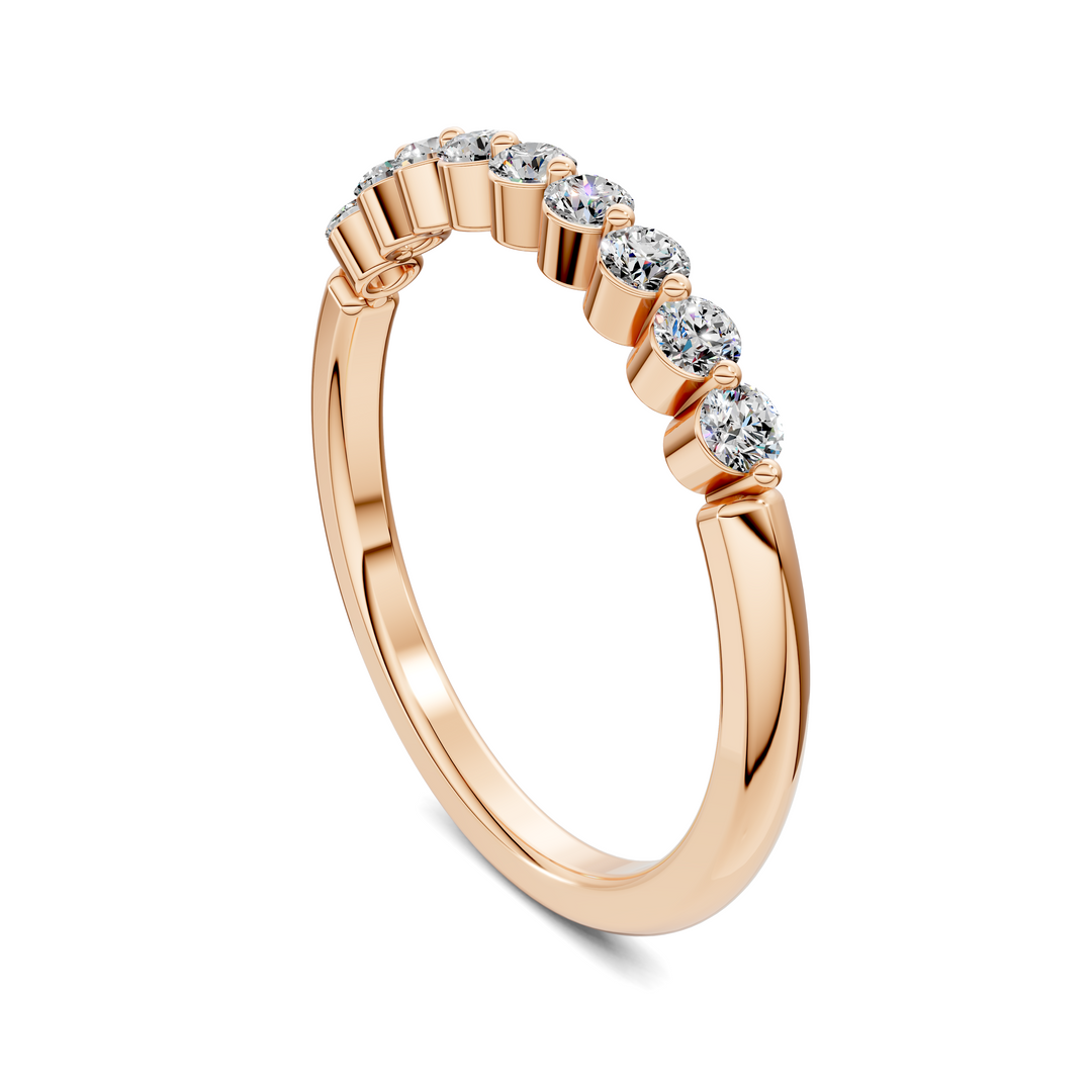 Brylee quarter eternity band