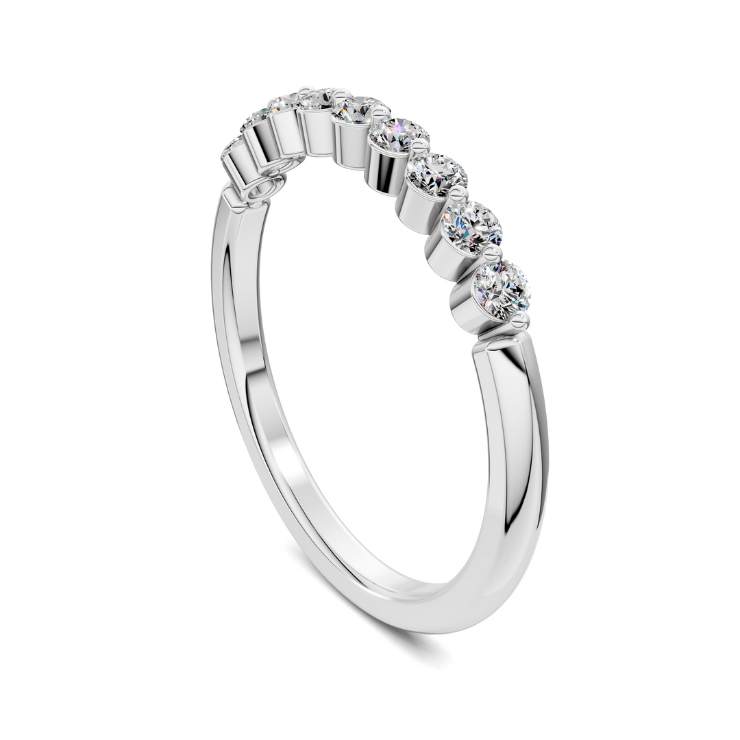 Brylee quarter eternity band