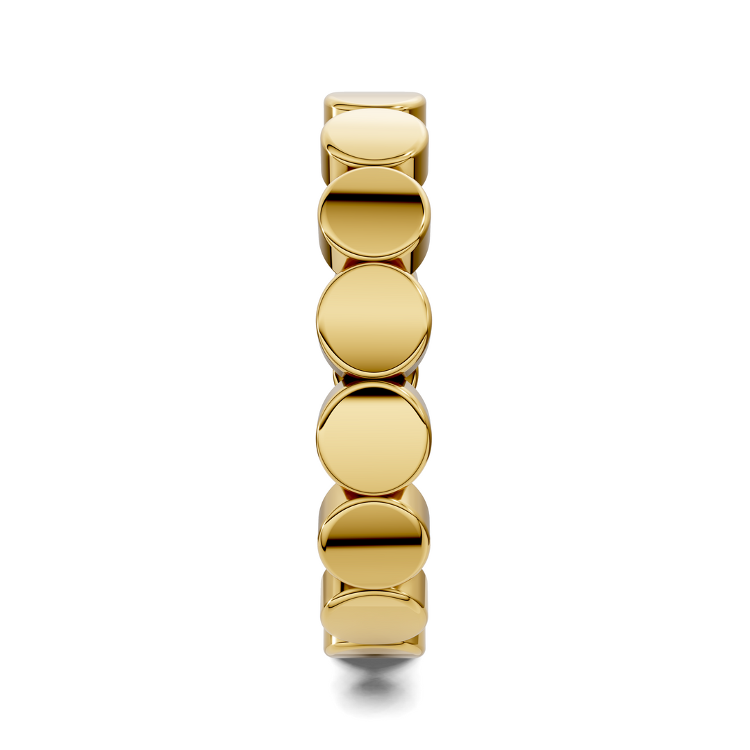 Laken Flat Beaded Band