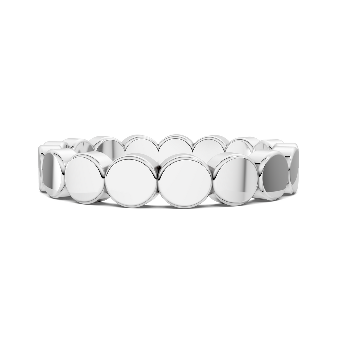 Laken Flat Beaded Band