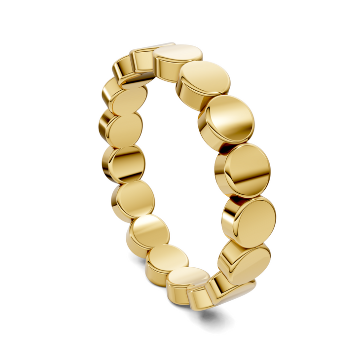 Laken Flat Beaded Band