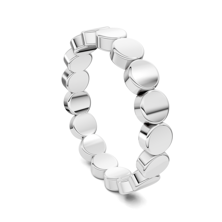 Laken Flat Beaded Band