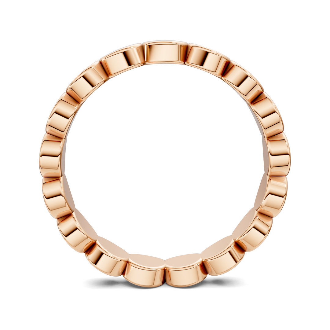 Laken Flat Beaded Band