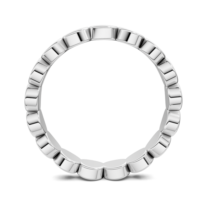 Laken Flat Beaded Band