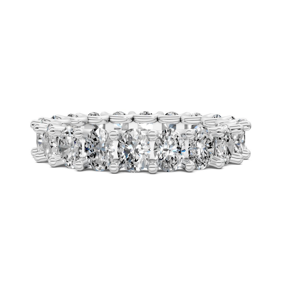 Arely Oval Eternity Ring