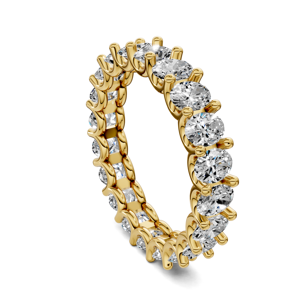 Arely Oval Eternity Ring