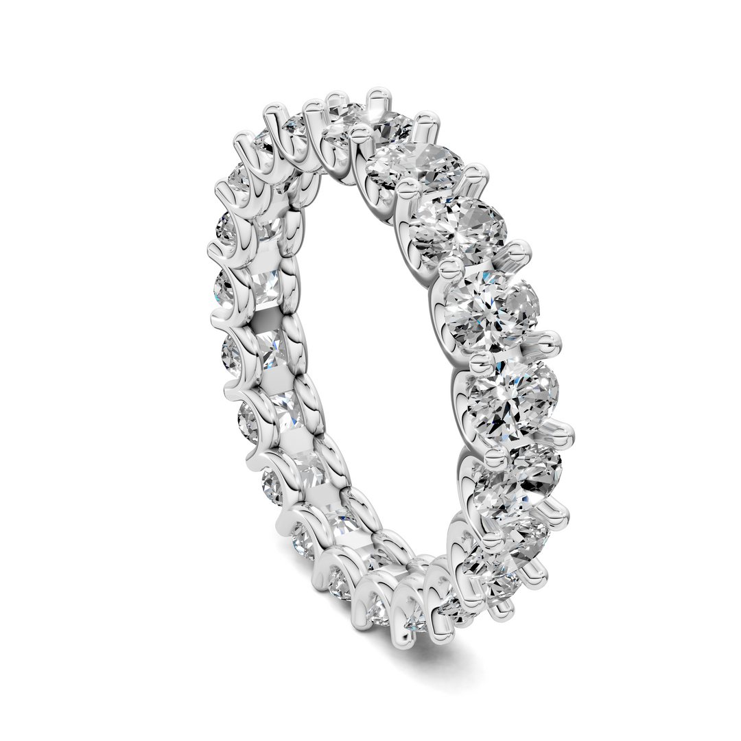 Arely Oval Eternity Ring