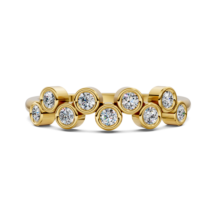Amiri Zig Zag Bubble Ring
