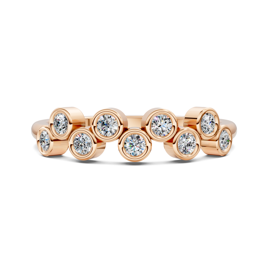 Amiri Zig Zag Bubble Ring