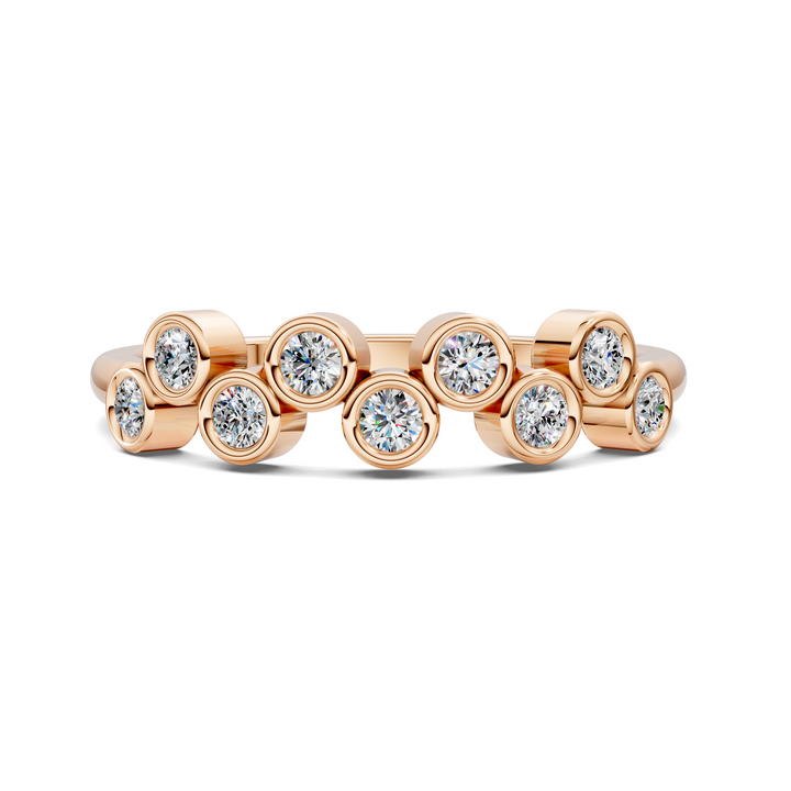 Amiri Zig Zag Bubble Ring