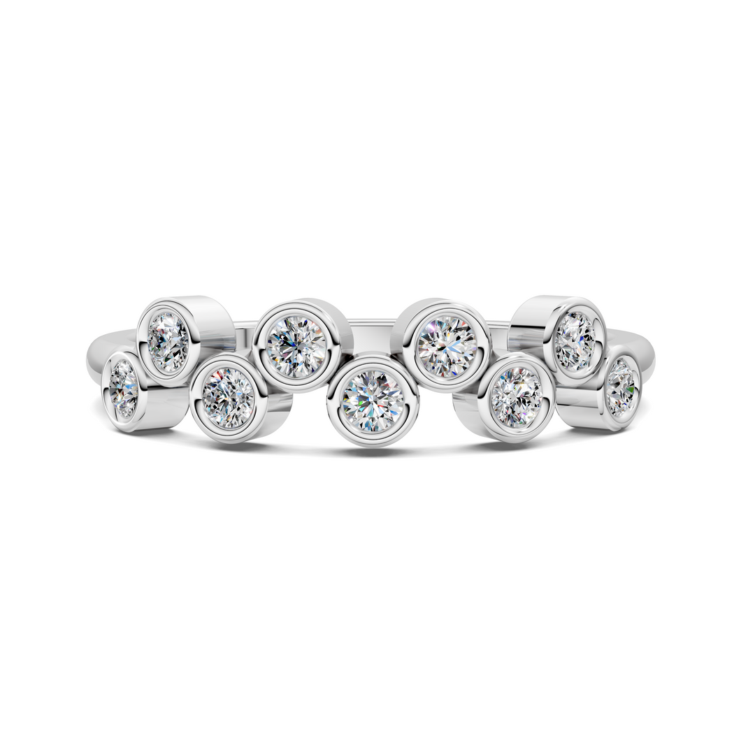 Amiri Zig Zag Bubble Ring
