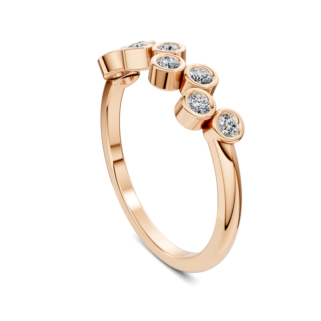 Amiri Zig Zag Bubble Ring